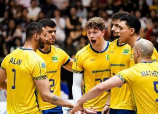 Brasil vence Eslovênia e confirma bronze na Liga das Nações Liga das Nações: Brasil fecha 1ª fase na liderança e mira no mata-mata