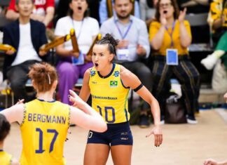 Liga das Nações de Vôlei: Brasil vence Polônia e assume vice-liderança Liga das Nações de Vôlei: Brasil vence Polônia e assume vice-liderança