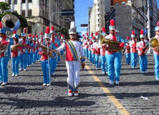 Fanfarras Escolares Participam De Festival No Campo Grande Neste Sábado