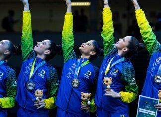 Mundial de GR: Brasil conquista prata inédita no conjunto geral Mundial de GR: Brasil conquista prata inédita no conjunto geral
