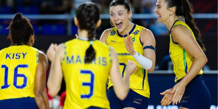 Mundial de vôlei: Brasil bate Porto Rico e fecha 1ª Mundial de vôlei: Brasil bate Porto Rico e fecha 1ª fase na liderança