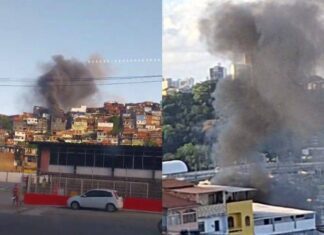 VÍDEO: Incêndio Em último Andar De Prédio Assusta Moradores Em Salvador
