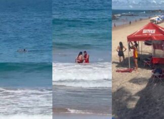 EXCLUSIVO: Turista Espanhola é Resgatada De Afogamento Em Salvador