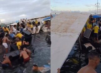 VÍDEO: Embarcação Com Banda Naufraga Na Orla De Salvador