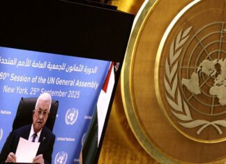 Proibido de ir aos EUA, Abbas pede apoio da ONU para Estado Palestino Proibido de ir aos EUA, Abbas pede apoio da ONU para Estado Palestino