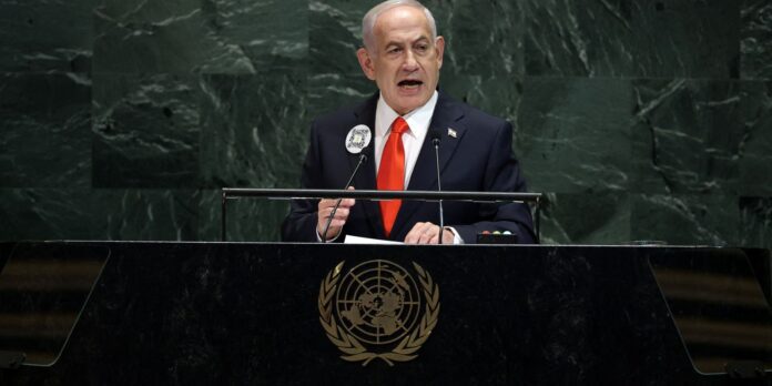 Delegações deixam cadeiras vazias durante discurso de Netanyahu na ONU

