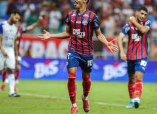 Bahia goleia Confiança e garante pentacampeonato da Copa do Nordeste Bahia goleia Confiança e garante pentacampeonato da Copa do Nordeste