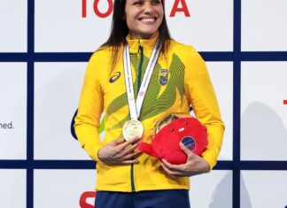 Brasil conquista mais quatro ouros e três pratas no Mundial de natação Brasil conquista mais quatro ouros e três pratas no Mundial de natação