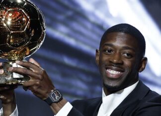 Dembélé e Bonmatí conquistam Bolas de Ouro de melhores do mundo Dembélé e Bonmatí conquistam Bolas de Ouro de melhores do mundo