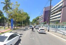Casal Fica Ferido Em Acidente De Moto Após Tentar Desviar De Cachorro Na Avenida Garibaldi