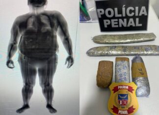 Scanner Corporal Flagra Droga Escondida Em Visitante No Presídio