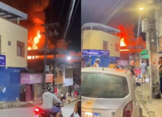 VÍDEO: Fogo Em Loja De Estofados Se Espalha Para Supermercado Em Itabuna