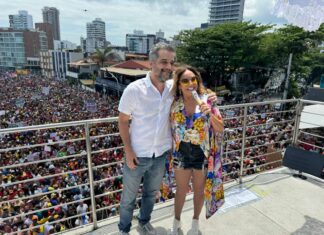 Wagner Moura E Daniela Mercury Arrastam Multidão Em Protesto Contra A PEC Da Blindagem Em Salvador