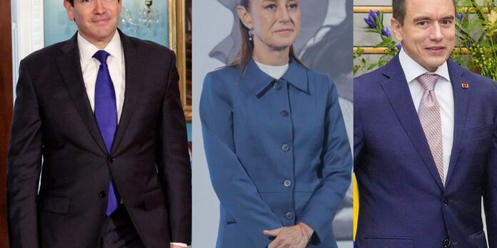 Secretário dos EUA viaja ao México e Equador enquanto ameaça Venezuela
