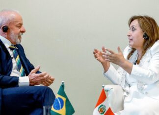 Em Nova York, Lula se reúne com Dina Boluarte, presidente do Peru Em Nova York, Lula se reúne com Dina Boluarte, presidente do Peru