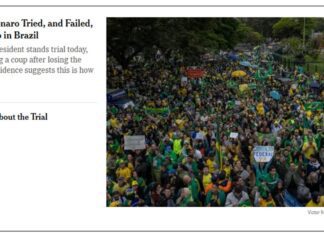 Imprensa internacional destaca ineditismo do julgamento de Bolsonaro Imprensa ocidental destaca ineditismo do julgamento de Bolsonaro