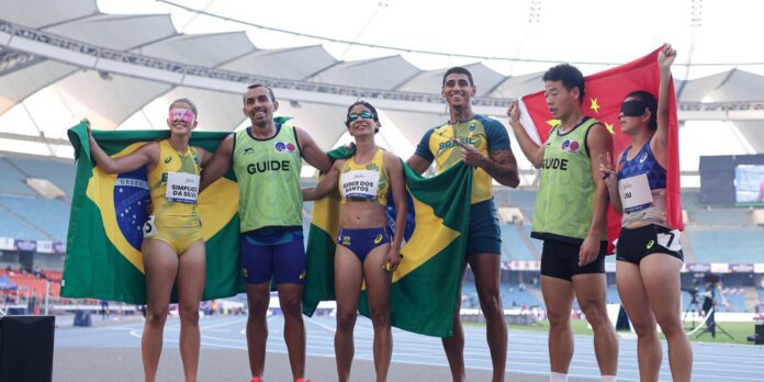Brasil faz história e termina Mundial de Atletismo Paralímpico em 1º