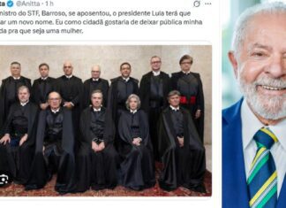 Anitta Faz Apelo Ao Presidente Lula Para Indicar Uma Mulher Ao STF