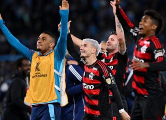 Flamengo mostra raça e garante presença na final da Libertadores Flamengo mostra raça e garante presença na final da Libertadores