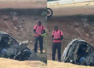 Carro Capota E Despenca Em Ribanceira Na LIP Em Salvador