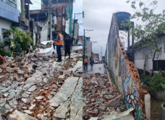 Defesa Civil Vistoriza Muro De Escola E Sedur Deve Demolir Estrutura