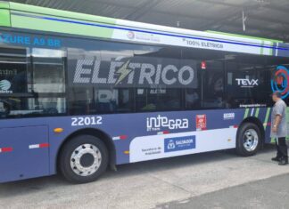 Salvador Inicia Testes Com ônibus Elétrico No Centro Histórico