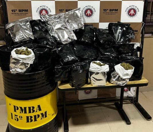 Polícia Intercepta Carro E Apreende 45 Kg De Maconha Na Bahia