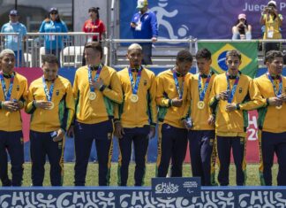 Brasil encerra Parapan de Jovens na liderança do quadro de medalhas Brasil encerra Parapan de Jovens na liderança do quadro de medalhas
