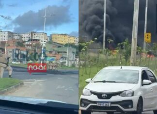 Protesto Com Incêndio Bloqueia Avenida Gal Costa E Causa Caos No Trânsito