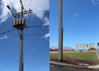 VÍDEO: Transformador De Energia Elétrica Tem Vazamento De óleo Em Patamares