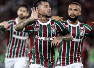 Em um clássico movimentado, Fluminense derrota Flamengo no Maracanã Em um clássico movimento, Fluminense derrota Flamengo no Maracanã