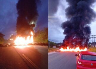 Manifestação Fecha Rodovia E Causa Congestionamento Na BR-415
