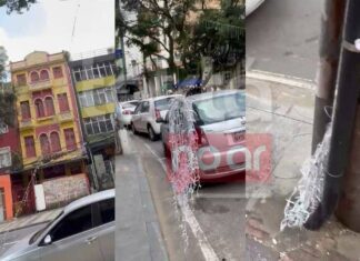 VÍDEO: Iluminação De Natal Rompe E Moradores Pedem Ajuda Na Av. 7 De Setembro