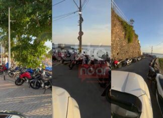 Motocicletas Estacionadas Irregularmente Causam Transtornos Na Barra