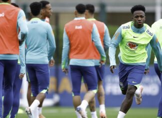 Brasil enfrenta Senegal em penúltimo amistoso do ano Vinicius Júnior diz que seleção evolui sob comando de Carlo Ancelotti