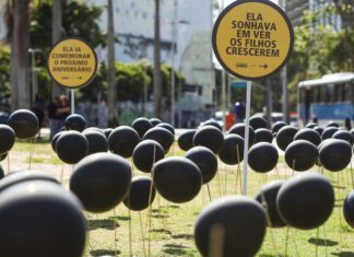 Ação no Rio lembra Dia Mundial em Memória das Vítimas de Trânsito