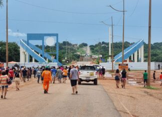 Obra de reconstrução da ponte entre MA e TO já está 90% concluída
