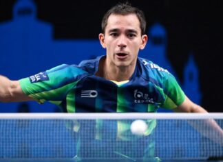 Calderano é eliminado por Lebrun na estreia de simples do WTT Finals Calderano é eliminado por Lebrun na estreia de simples do WTT Finals