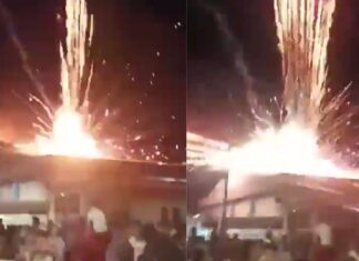 VÍDEO: Falha Em Fogos De Artifício Deixa Feridos Durante Abertura Do Natal