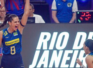 Central Julia Kudiess é eleita a 5ª melhor jogadora do vôlei mundial Central Julia Kudiess é eleita a 5ª melhor jogadora do vôlei mundial
