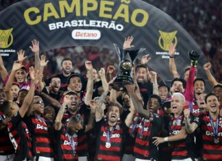 Ranking da CBF: Flamengo segue líder e Corinthians sobe para segundo Flamengo derrota Ceará e coroa ano mágico com título Brasileiro