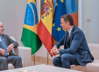 Lula agradece a Sánchez por apoio sobre acordo com UE Lula agradece a Sánchez por apoio sobre acordo com UE