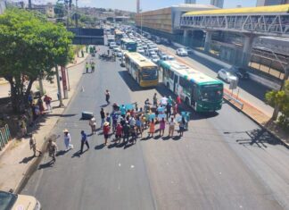 “Queremos Trabalhar. Não Temos Clientes”: Ambulantes Protestam Em Frente à Antiga Rodoviária