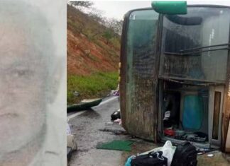 Ônibus Interestadual Tomba Na BR-116 E Idoso Morre No Sudoeste Da Bahia