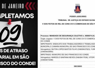 Justiça Manda Prefeitura De São Francisco Do Conde Pagar Salários Atrasados Em Até 48 Horas