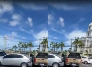 Engavetamento Com Viatura Na Av. Paralela Deixa Policiais Feridos Em Salvador