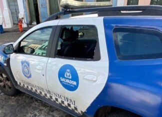 Viatura Da Guarda Municipal é Apedrejada Em Ponto Turístico De Salvador