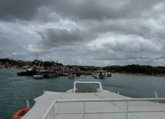 Ferry-boat Opera Com Movimento Tranquilo Neste Pós Carnaval