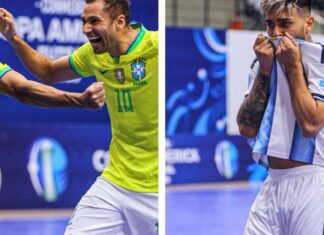 Brasil e Argentina decidem Copa América de Futsal neste domingo Brasil e Argentina decidem Copa América de Futsal neste domingo
