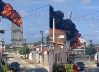 Incêndio Destrói Estátua De Nossa Senhora De Fátima Em Capital No Nordeste